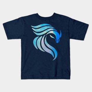 Watercolor Artistic Betta Fish Kids T-Shirt